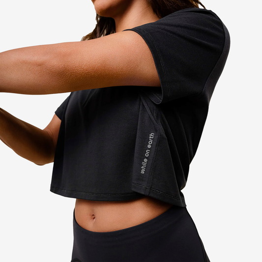 While On Earth Range Tee - Women WOERTW-BLACK