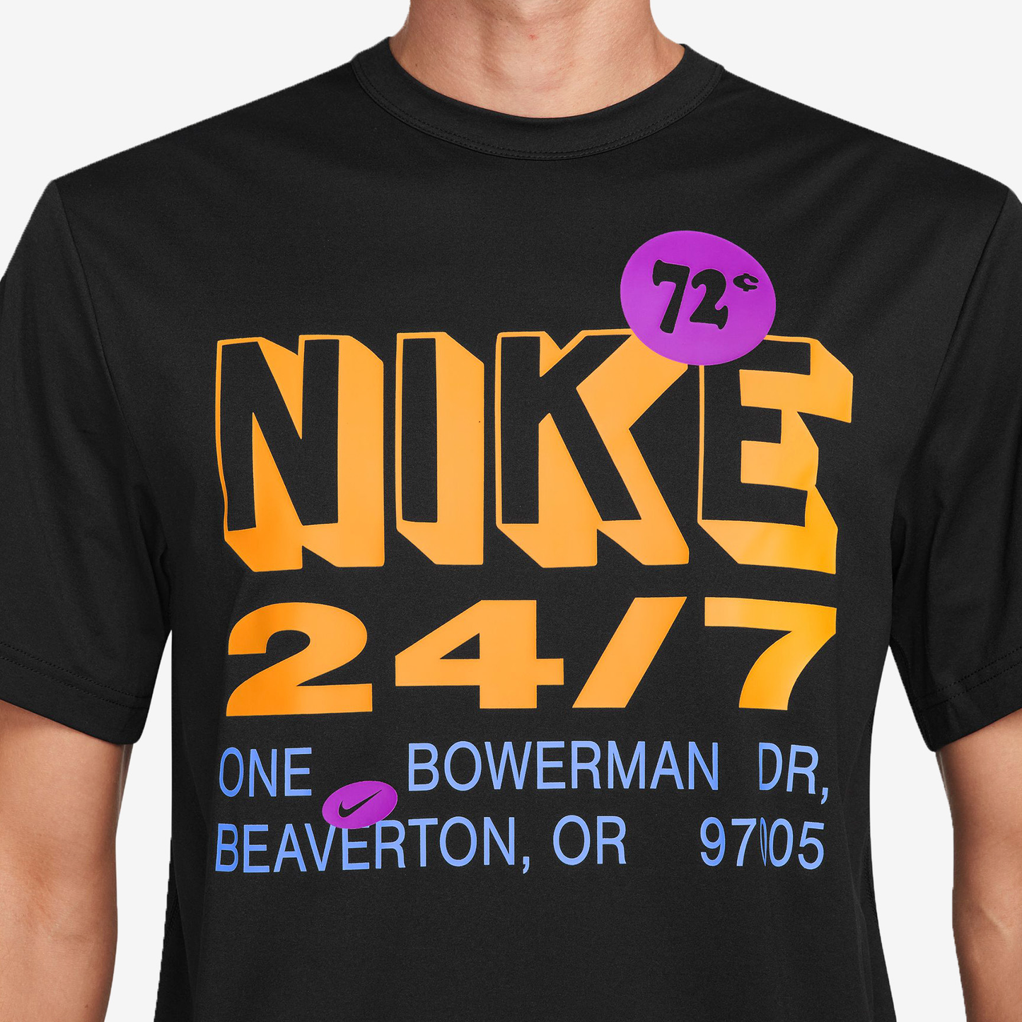 NIKE UV DRI-FIT T-SHIRT - MEN FN3988-010