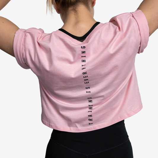 CROP TOP FITTEST FREAKEST FFCROP-PNK
