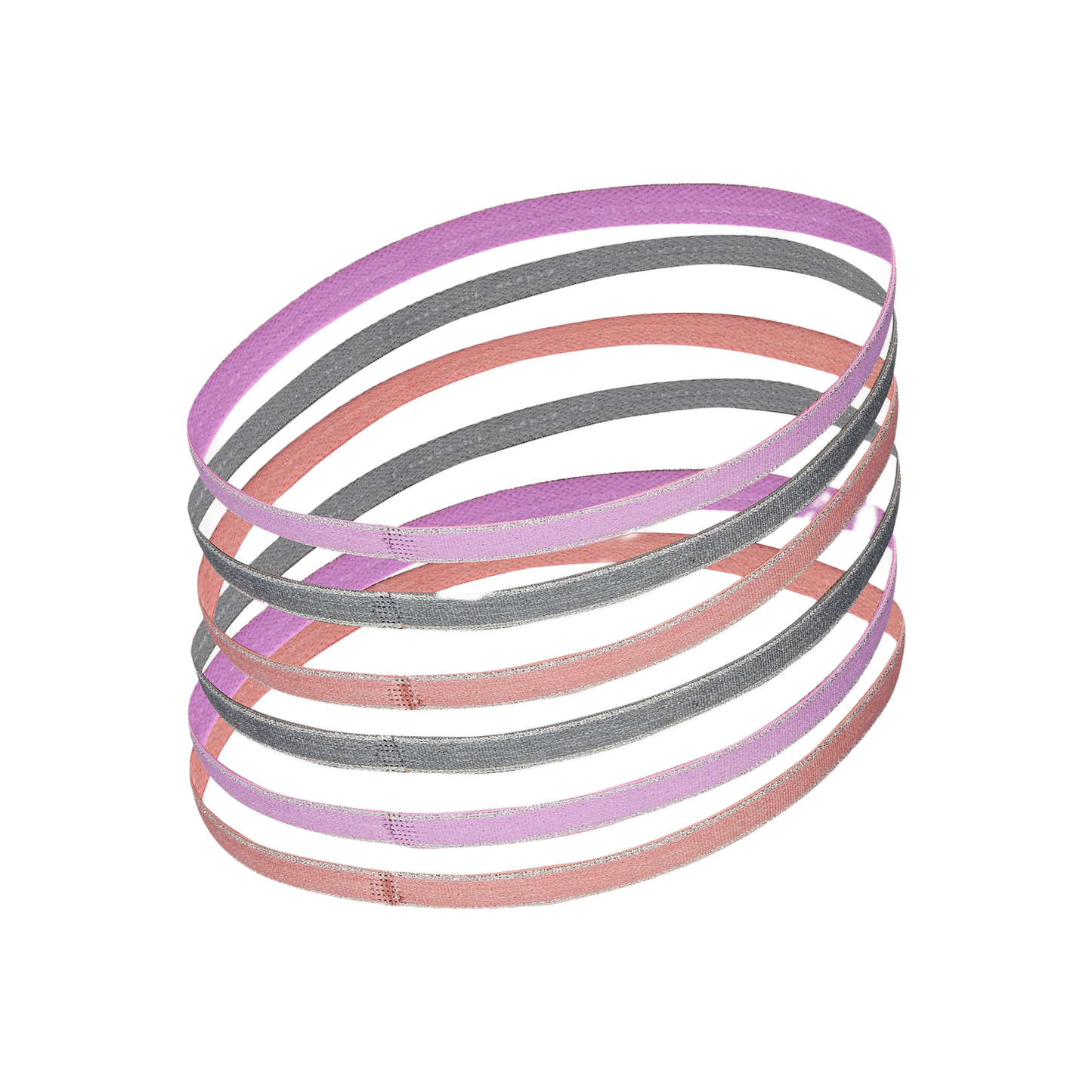 NIKE SWOOSH SPORT HEADBANDS 6PK TIPPED DA7156-646