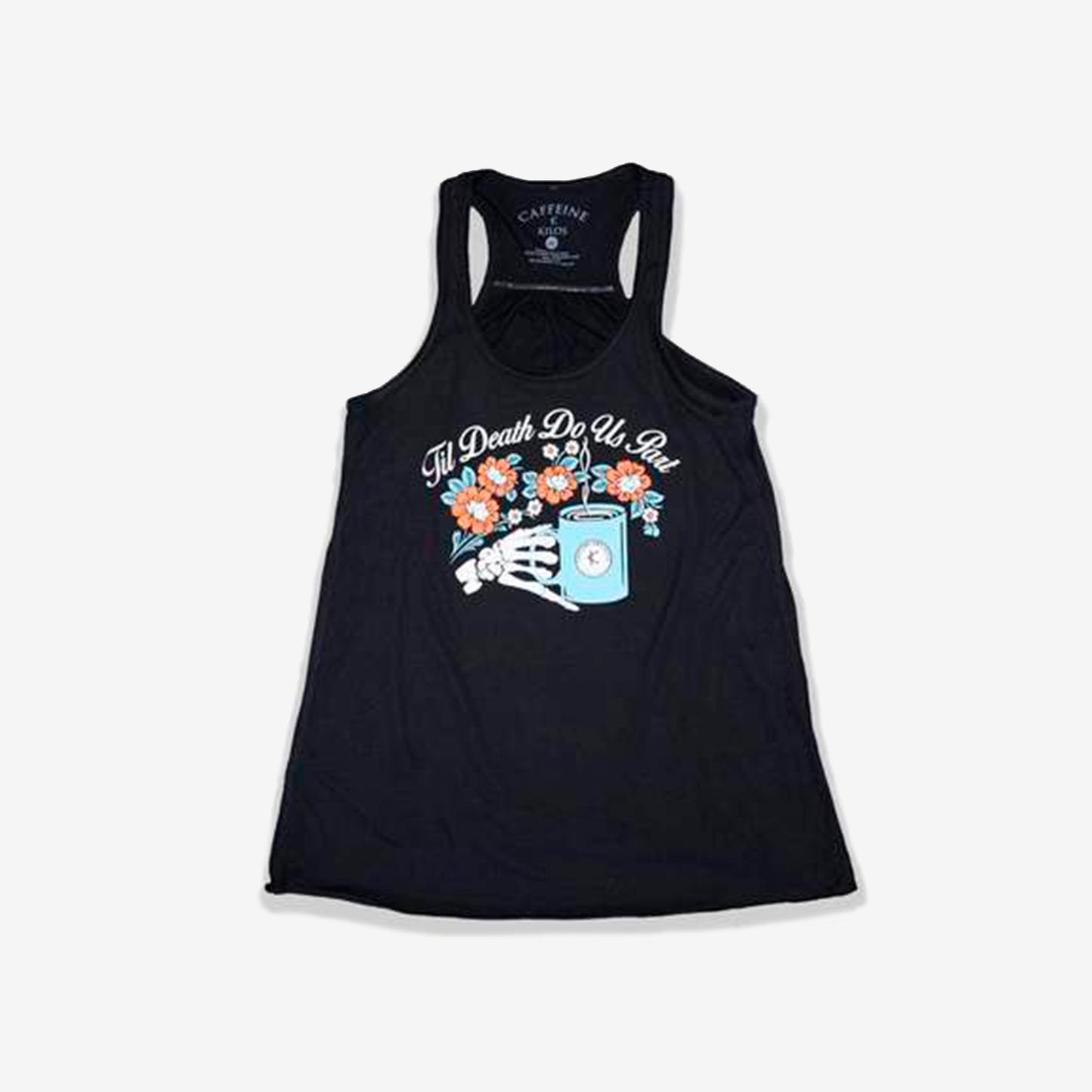 CAFFEINE & KILOS TIL DEATH TANK CK-TILDEATH-TANK-BLACK