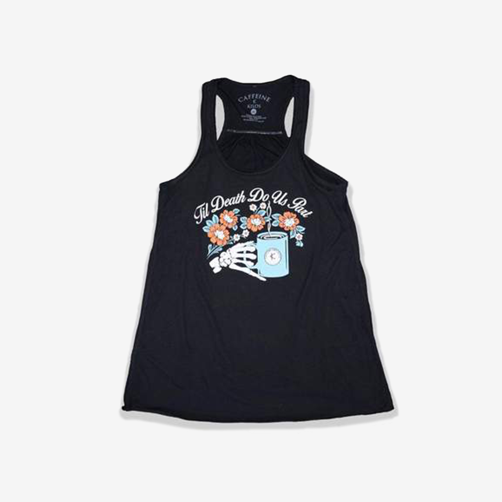 CAFFEINE & KILOS TIL DEATH TANK CK-TILDEATH-TANK-BLACK