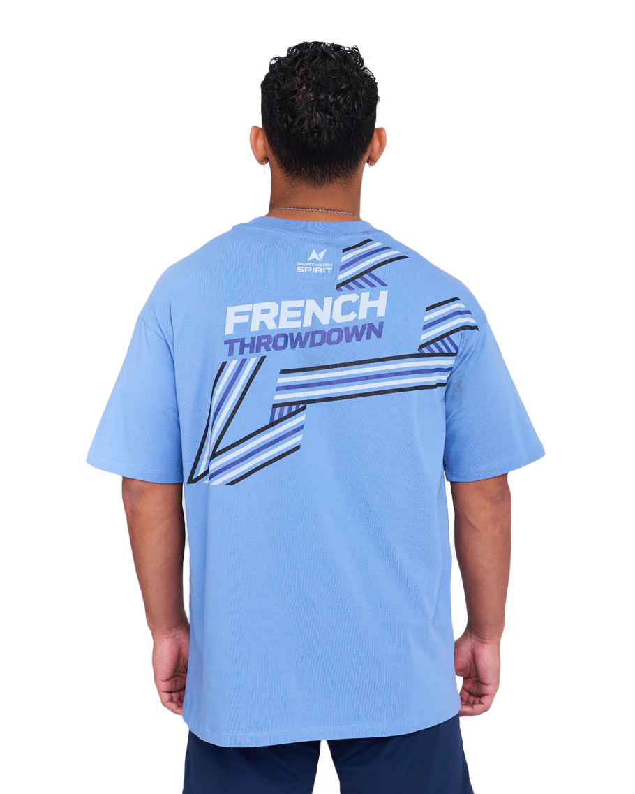 NORTHERN SPIRIT T-SHIRT SMURF FTD 23 SMURFFTD23-BLUE