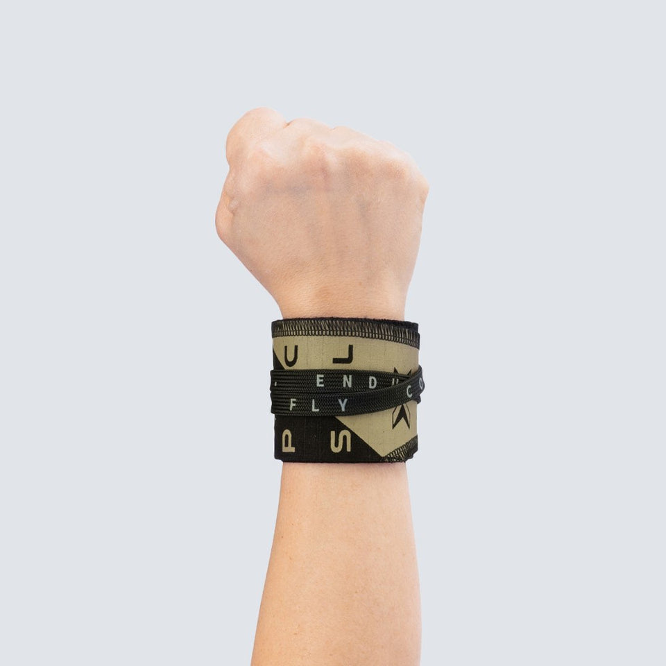 PicSil Adjustable Fabric Wrist Wraps 7.3 cm PICWIR73MM-Moonless