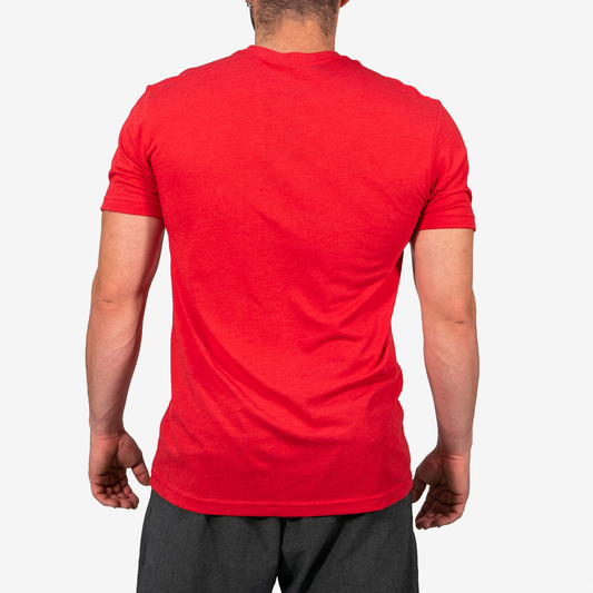 CAFFEINE & KILOS T-SHIRT CK-LOGO-Rojo