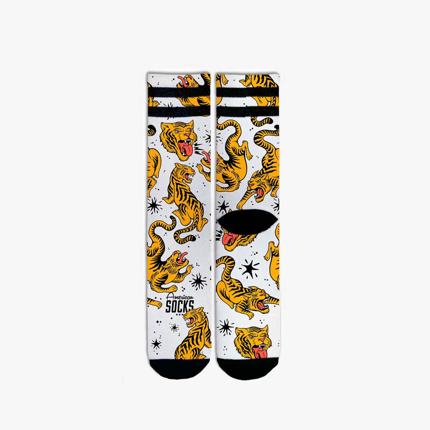AMERICAN SOCKS TIGER KING AS-TIGER-TIGER