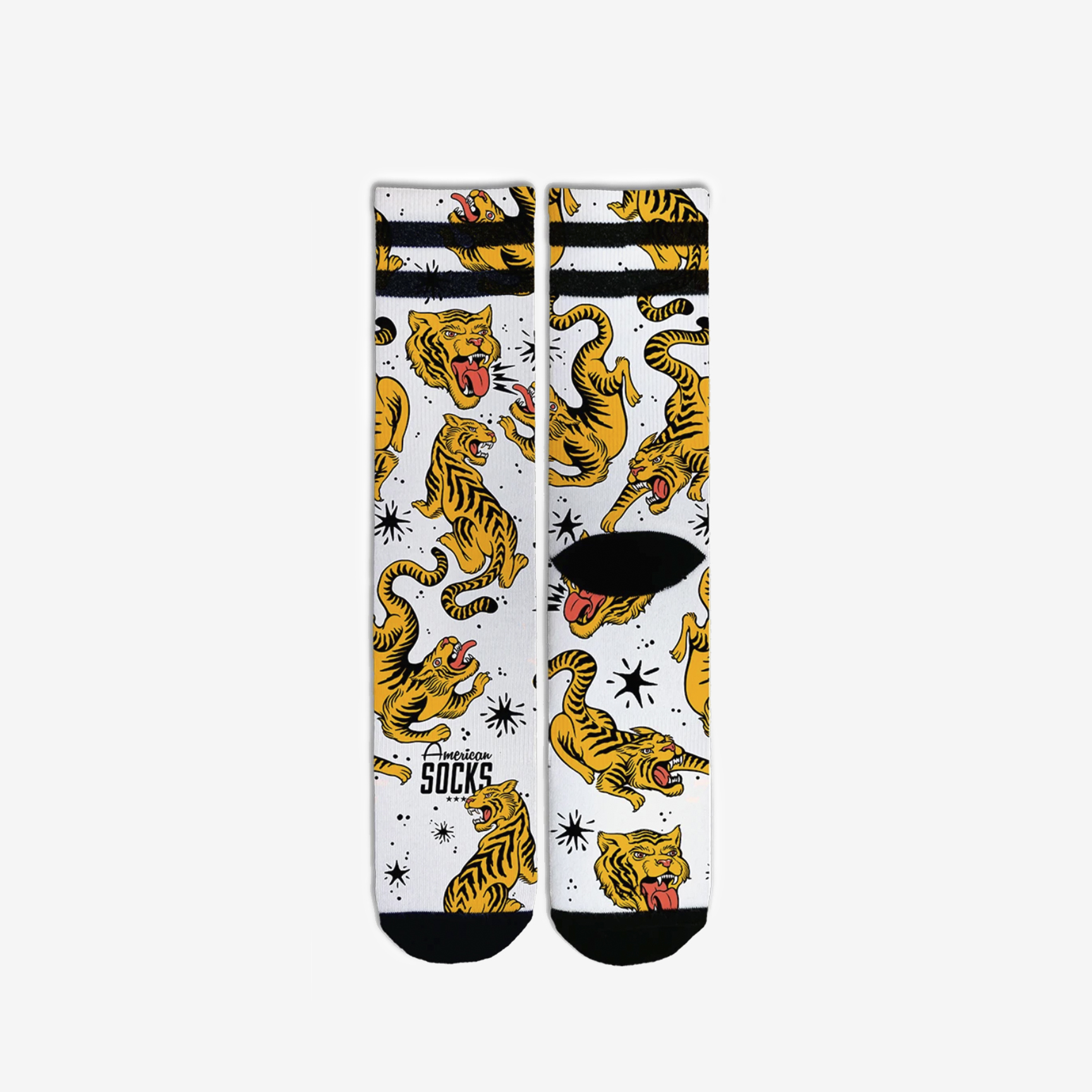 AMERICAN SOCKS TIGER KING AS-TIGER-TIGER