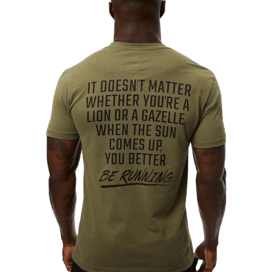 BORN PRIMITIVE MODERN SAVAGE T-SHIRT BP_TSHIRT_MODERN-MILITARY GREEN