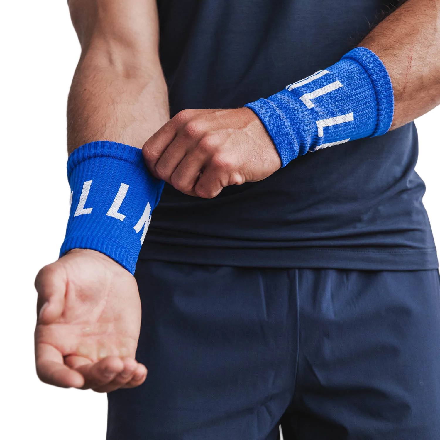 NOBULL Wrist Bands 6" NBWRIST6NEB-BLUE
