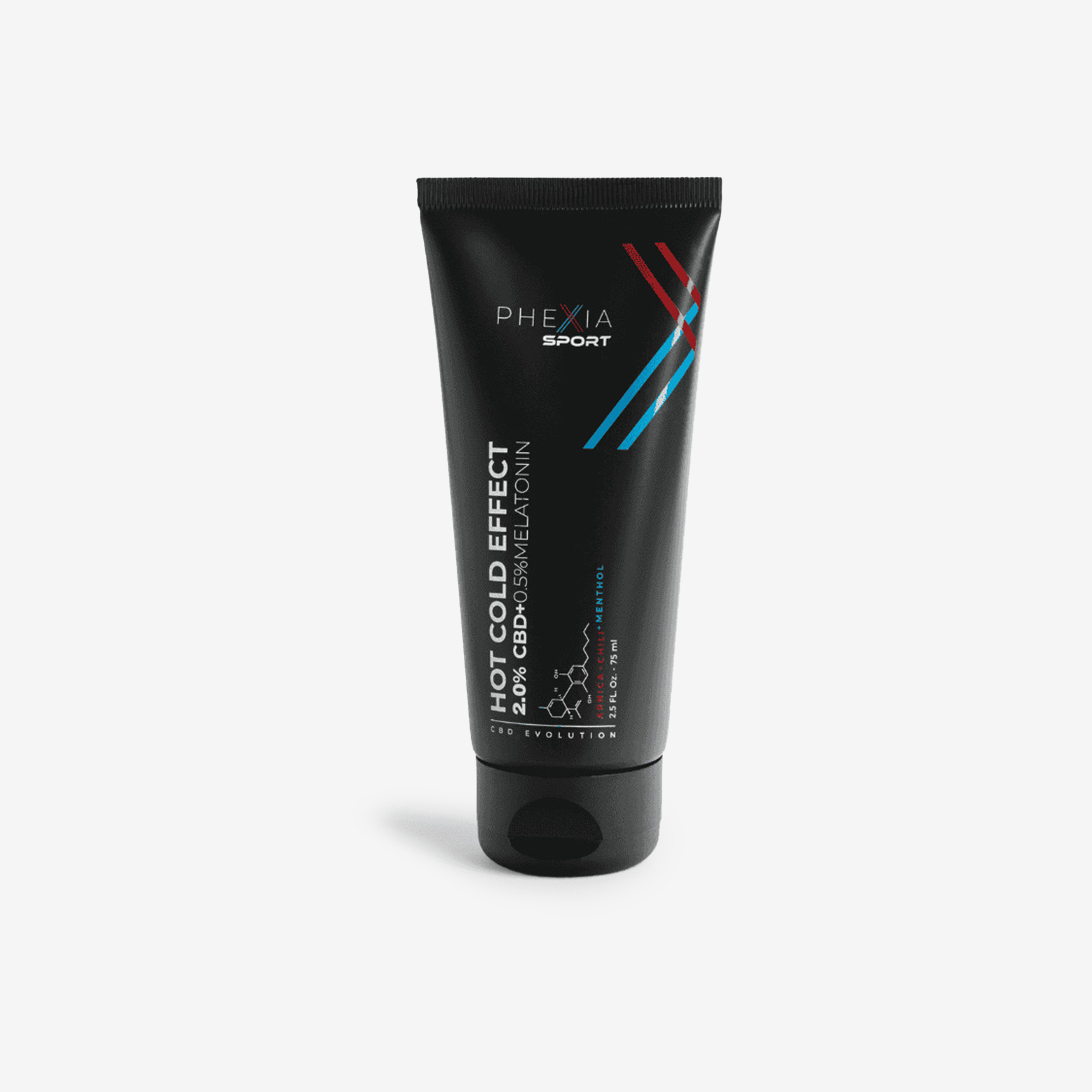 PHEXIA SPORT HOT-COLD EFFECT 75ML 2% CBD + 0,5% MELATONINA TPSP10475-U