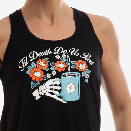 CAFFEINE & KILOS TIL DEATH TANK CK-TILDEATH-TANK-BLACK