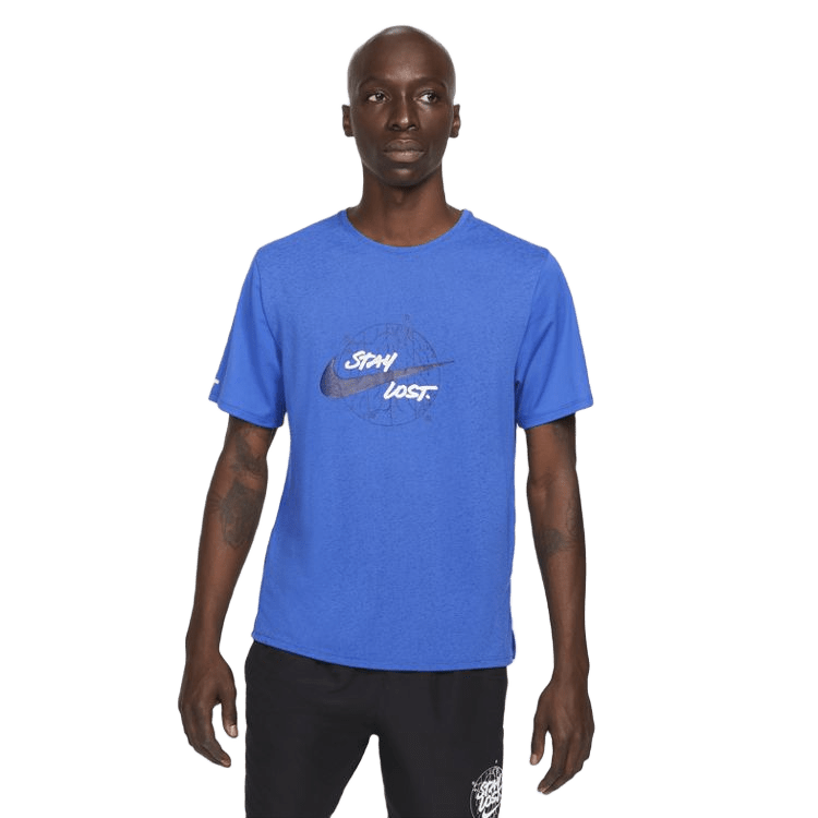 NIKE DRI-FIT MILER WILD RUN T-SHIRT DA0216-480