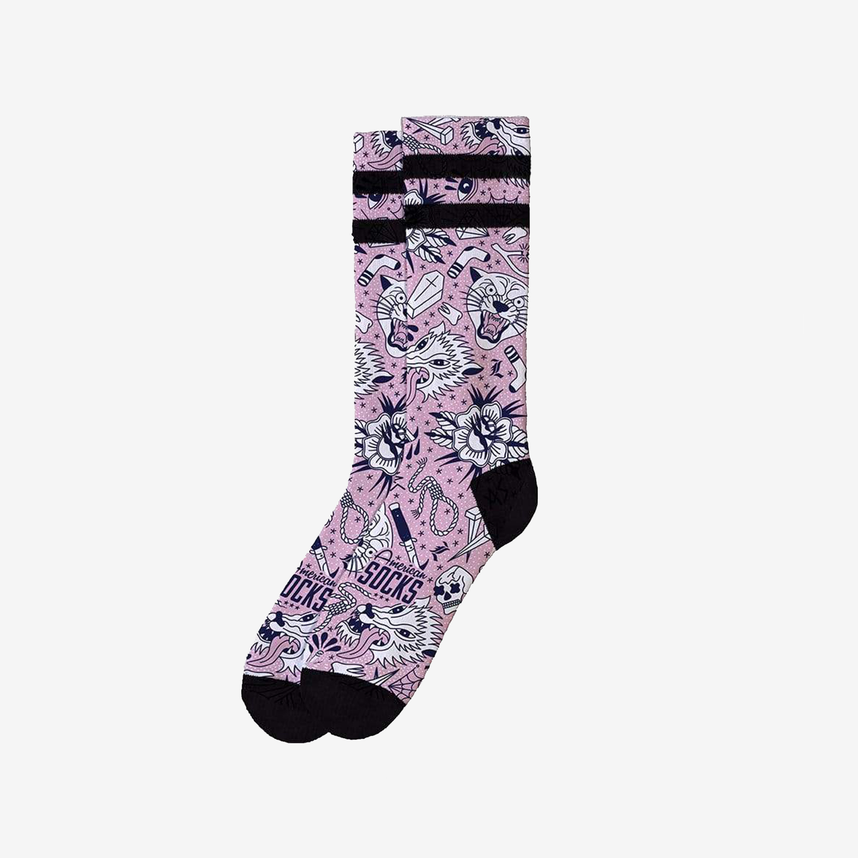 AMERICAN SOCKS TROUBLEMAKER ASTROUBLEMAKERMIDHIGHTROUBL