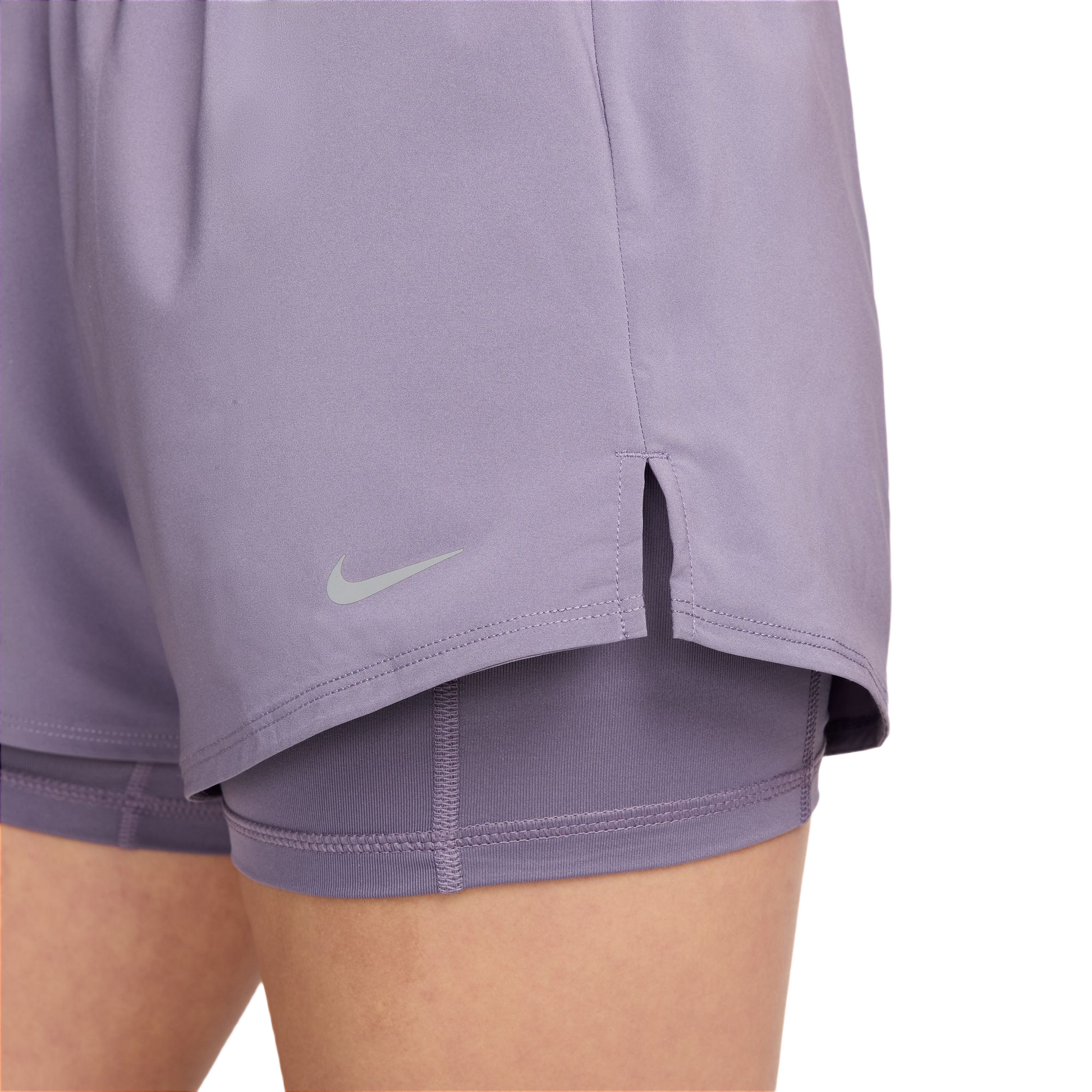 NIKE SHORT 2 IN 1 DRI-FIT HIGH WAIST - WOMEN DX6016-509