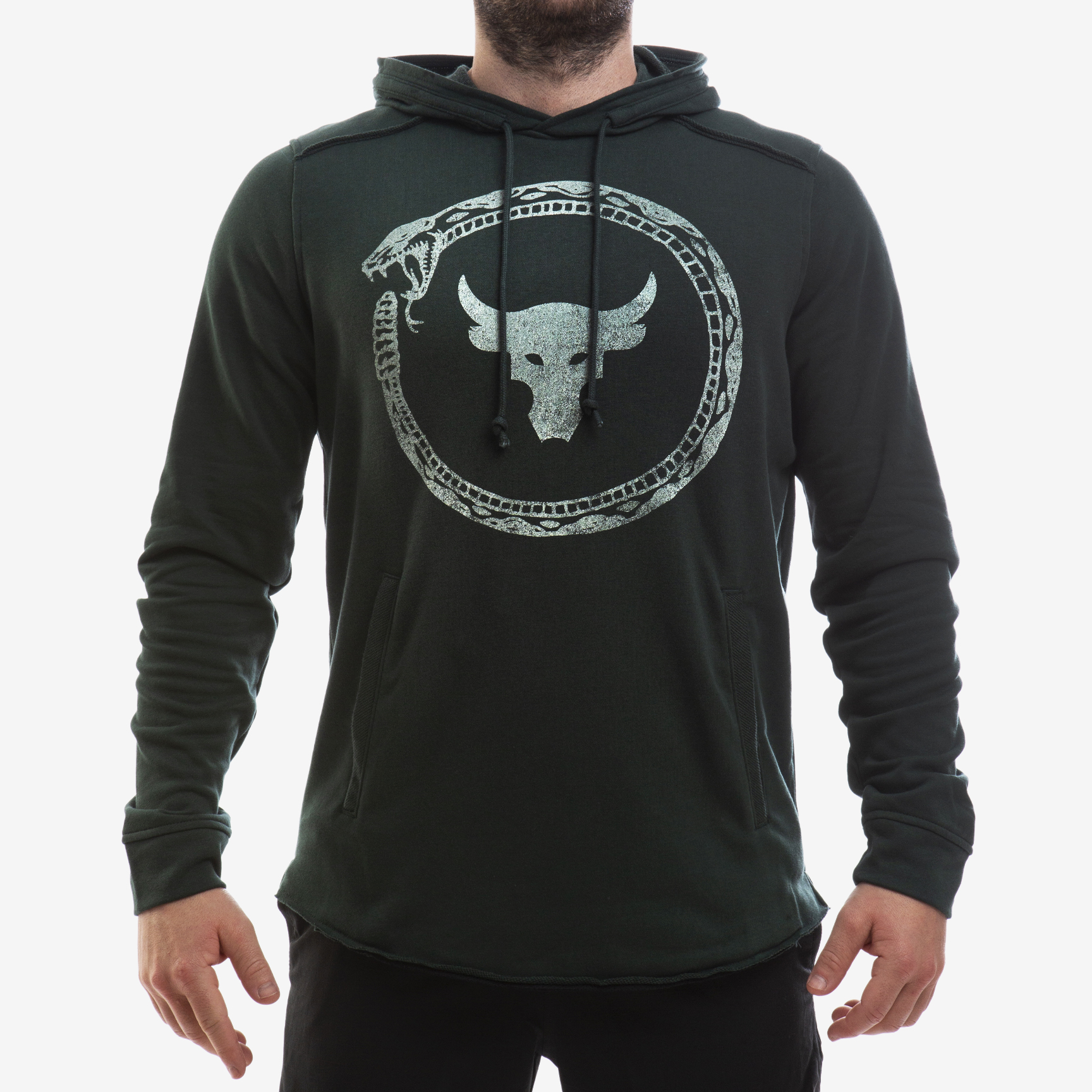 UNDER ARMOUR PROJECT ROCK TERRY SNAKE HOODIE 1361747-384