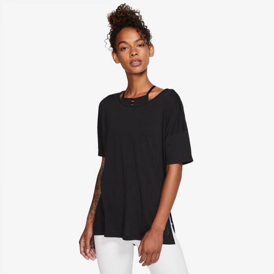 NIKE YOGA DRI-FIT T-SHIRT CJ9326-010