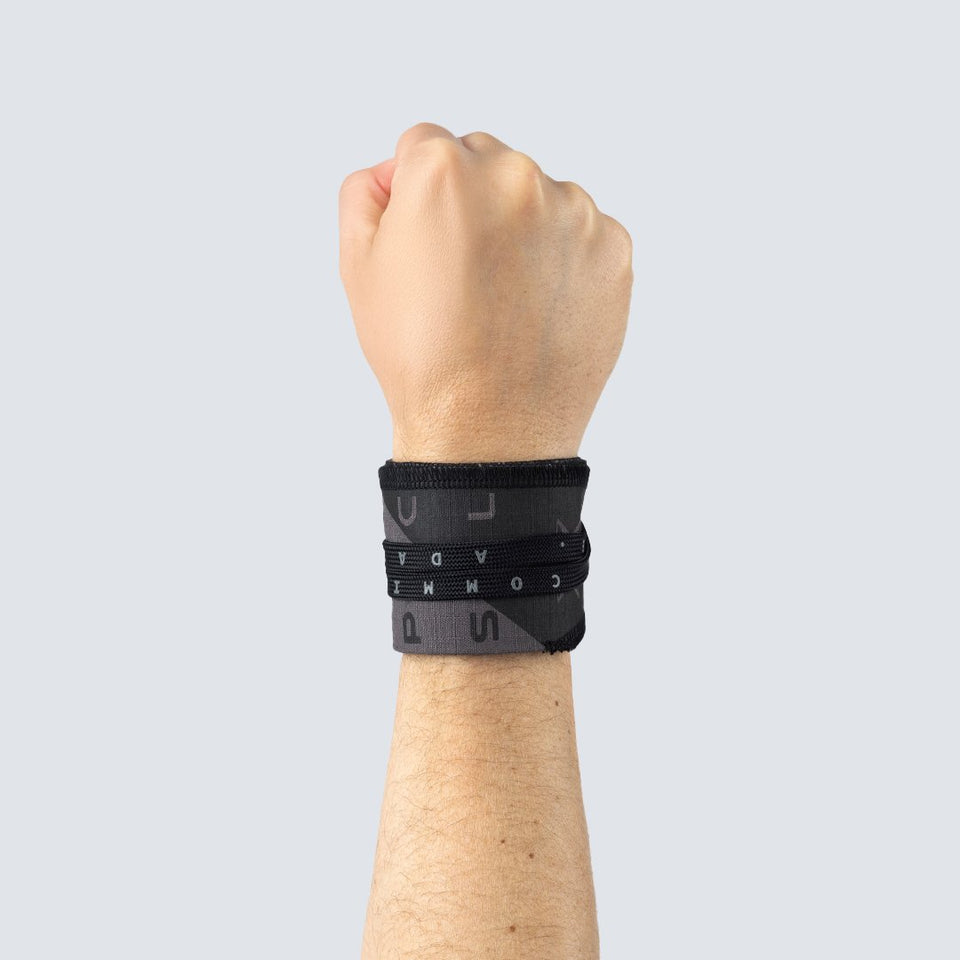 PicSil Adjustable Fabric Wrist Wraps 7.3 cm PICWIR73MM-PLUM