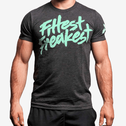 FITTEST FREAKEST T-SHIRT FF-LOGO-Gris