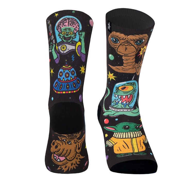 LOVELY MARTIANS PACIFIC & CO SOCKS LOVELYMARTIANS-MULTICOLOR