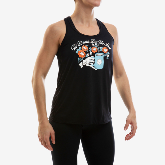 CAFFEINE & KILOS TIL DEATH TANK CK-TILDEATH-TANK-BLACK