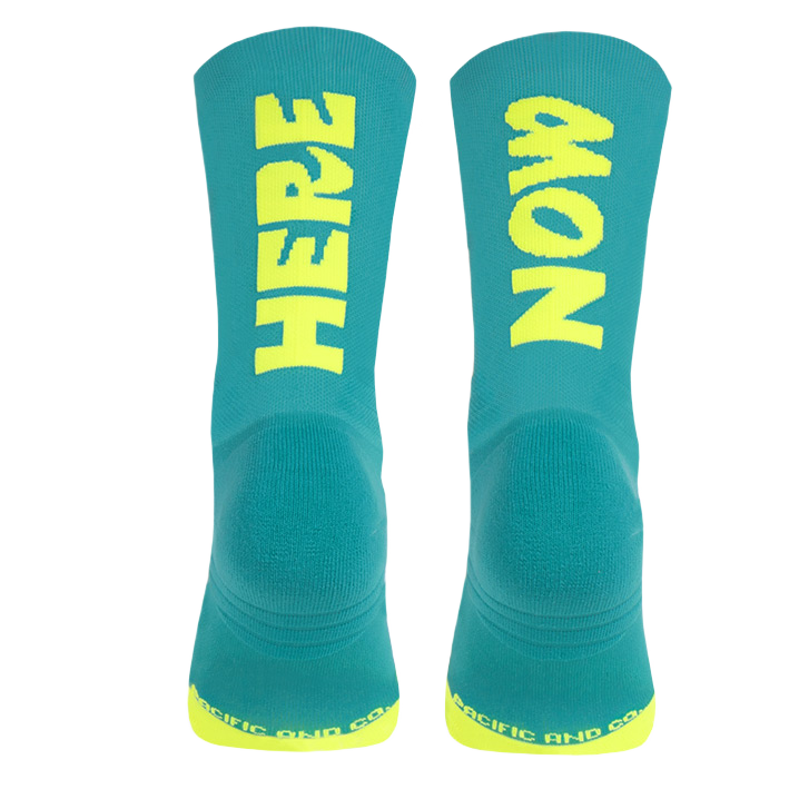 HERE NOW PACIFIC & CO SOCKS HERENOW-TURQUOISE