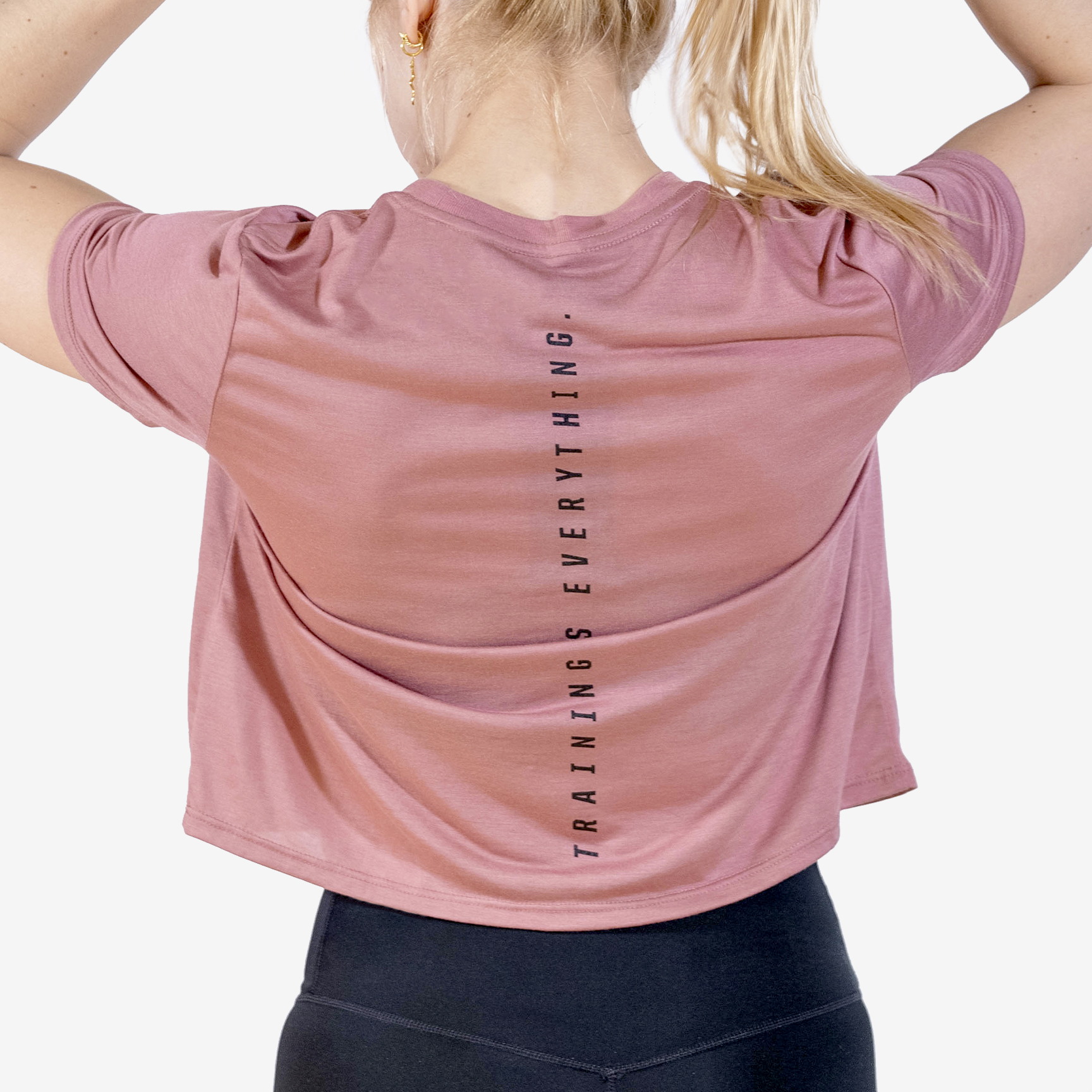 FLOWY CROP TOP FITTEST FREAKEST FFCROPSFT-PINK
